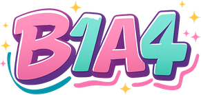 Logo resmi b1a4 di header